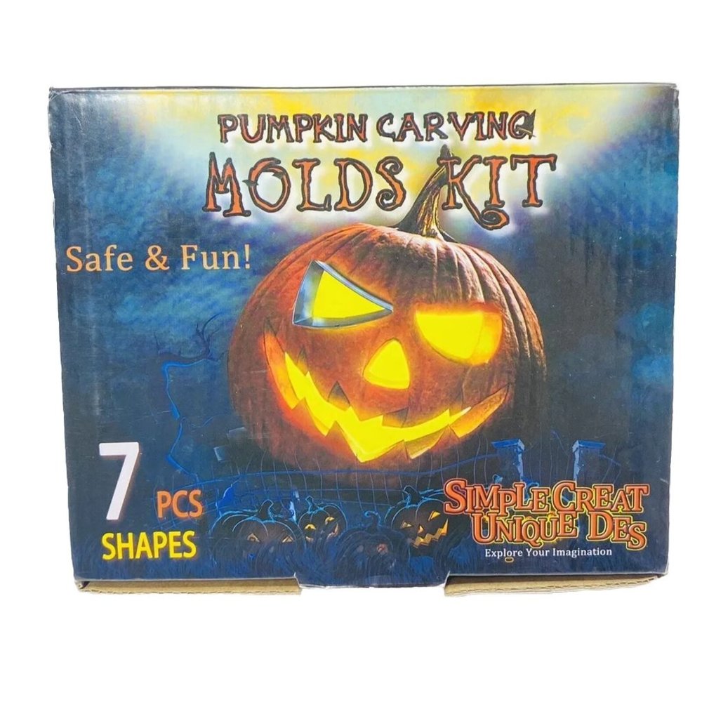 Pumpkin Carving Mold Kit - New
